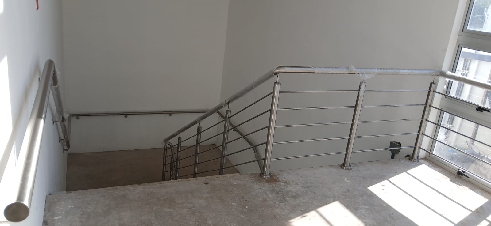 Barandal horizontal ventanas